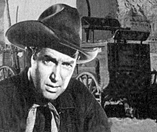 James Stewart starred in "The Six Shooter" on radio.