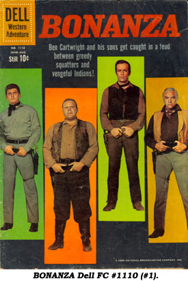 BONANZA Dell FC #1110 (#1) cover.