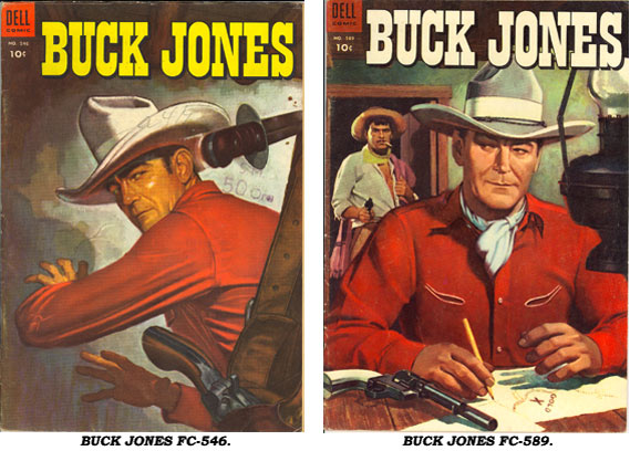 Covers to BUCK JONES FC546 & FC589.