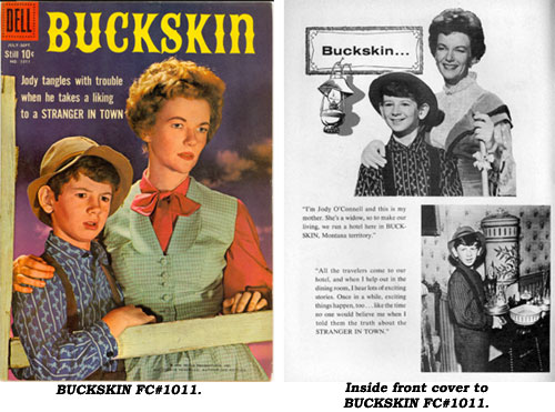 Cover and inside front cover to BUCKSKIN FC#1011. 
