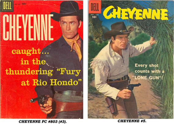 CHEYENNE FC #803 (#3) and CHEYENNE #5 covers.