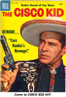 Cover to CISCO KID #37.