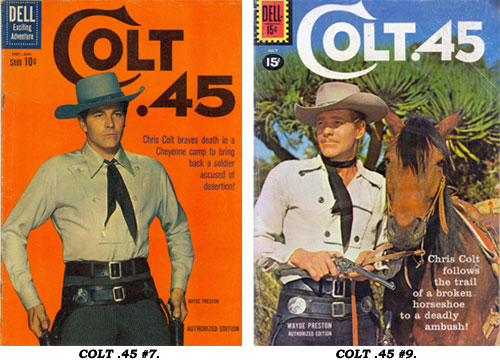 Covers to COLT .45 #7 and #9.