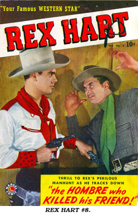 Cover to REX HART #8.