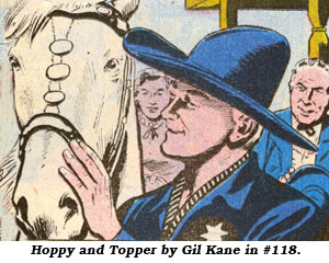 Hoppy and Topper by Gil Kane in #118.