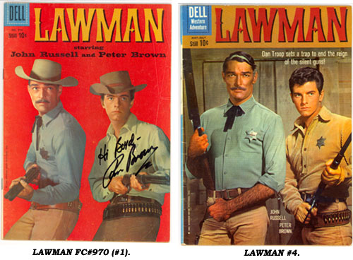 Covers to LAWMAN FC#970 (#1) and #4.