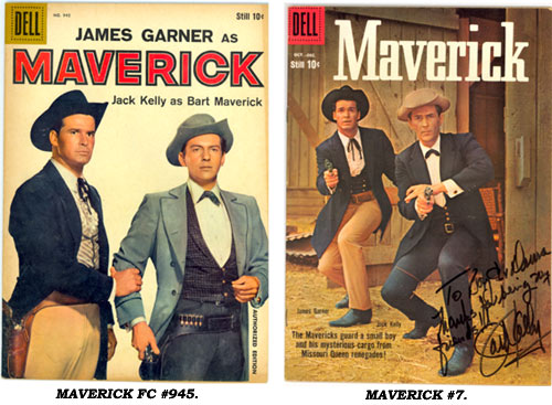 Covers to MAVERICK FC #945 and #7.