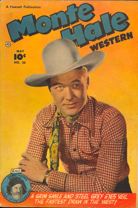 Cover to MONTE HALE WESTERN #36.