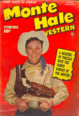 Cover to MONTE HALE WESTERN #82.