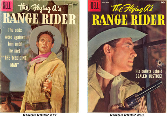 RANGE RIDER #17.  RANGE RIDER #23.