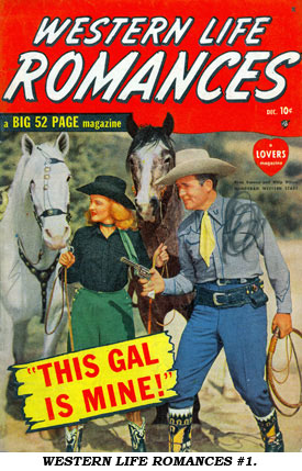 Cover of WESTERN LIFE ROMANCES #1.