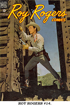 Cover to ROY ROGERS #14.