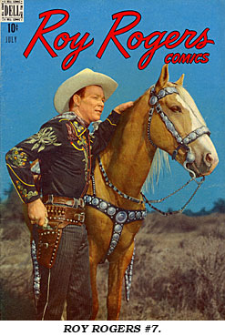 Cover to ROY ROGERS #7.
