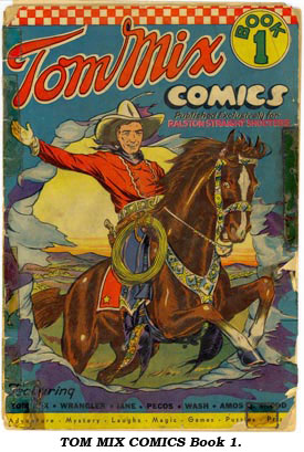 TOM MIX COMICS Book 1.