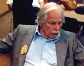 “The Pecos Kid”, Fred Kohler Jr., son of the famous badman, at the Knoxville Western Film Caravan in 1988.