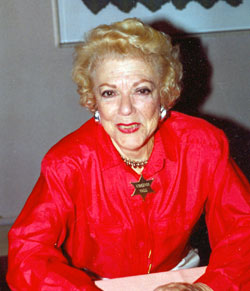George O’Brien’s favorite leading lady Virginia Vale at the 1993 Knoxville Western Film Caravan.