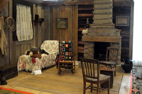 What a great job! The “Laramie” set looking just like it did on the TV series was designed, constructed and set up in a corner of Whispering Woods by the gracious Carol Ann Kellum.