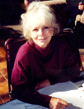 Anne Helm at a Hollywood Collector’s Show.