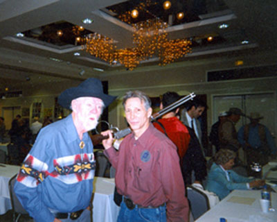 Two Johns...John Mitchum and Johnny Crawford at a Hollywood Collector’s Show in the ‘90s.