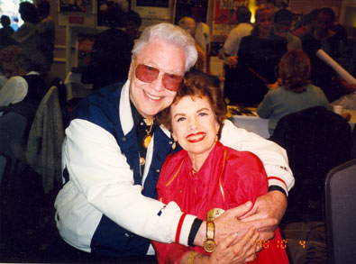We lost two wonderful people in 2009, Monte Hale and “Our Little Margie” Gale Storm. This picture was taken in 1998 at a Ray Courts Collector’s Show in California.