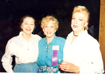 Three gorgeous B-western leading ladies at a Toulumne County, Sonora, California, Wild West Film Fest...(l-r) Lois Hall, Beth Marion, Virginia Vale.