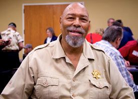 Don Pedro Colley delighted fans with stories of his career.