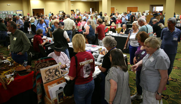 We are happy to report all dealers and vendors had outstanding sales. For those of you on FaceBook, the festival compliments Linda Crowley (right) for her continued FB support.