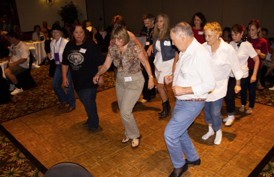 The Thursday night Sock Hop with ‘50s and ‘60s rock and roll is always 