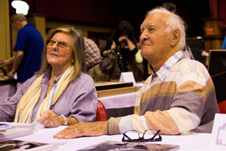 Robert Loggia (“Nine Lives of Elfego Baca”) with his wife Audrey.