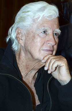 A very pensive Clu Gulager.