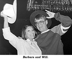 Barbara and Will Hutchins.