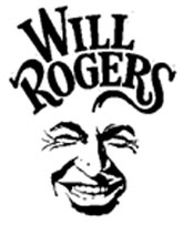Will Rogers caricature.