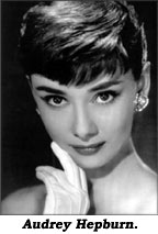 Audrey Hepburn.