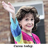 Caren today.
