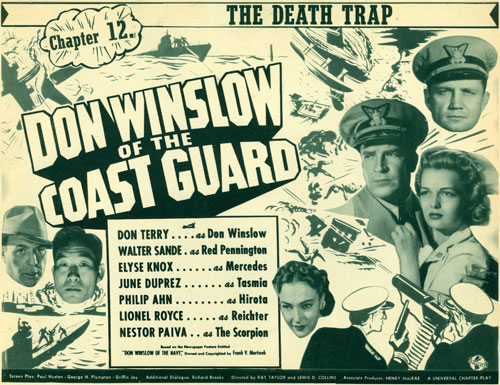 Title Card to Chapter 12 of "Don Winslow of the Coast Guard".