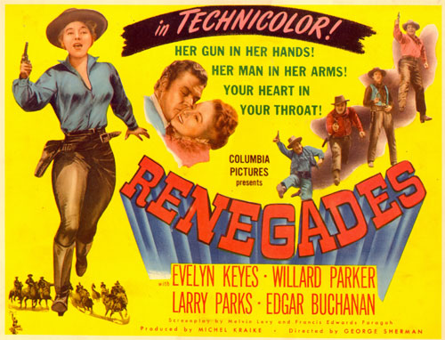 Title card for "Renegades".