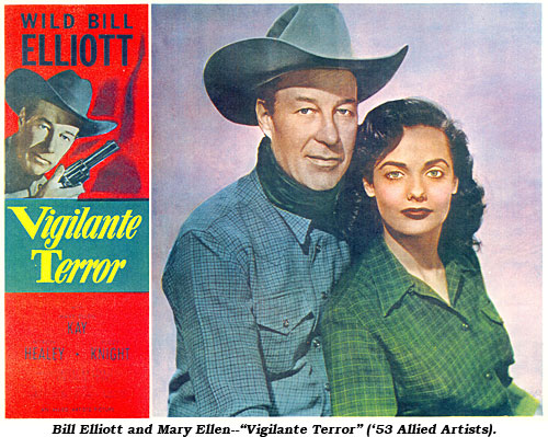 Bill Elliott and Mary Ellen--"Vigilante Terror" ('53 Allied Artists).