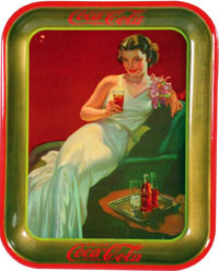 Coka Cola Tray.