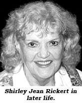 Shirley Jean Rickert in later life.