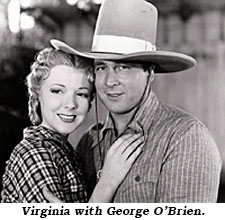 Virginia with George O'Brien.