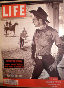 Casey Tibbs on the cover of LIFE magazine in 1951.