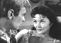 Will Hutchins and Mari Blanchard in "Sugarfoot: Apollo With a Gun".