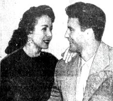 Susan Cummings with Keith Larsen.