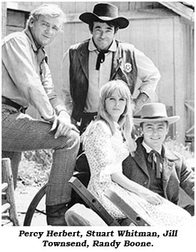 Percy Herbert, Stuart Whitman, Jill Townsend, Randy Boone.