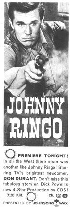 "Johnny Ringo" ad