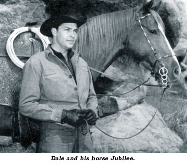 Dale with his horse Jubilee.