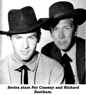 Series stars Pat Conway and Richard Eastham.