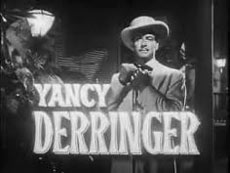 Screen capture of "Yancy Derringer" title.