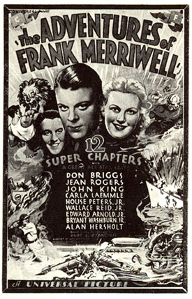 "The Adventures of Frank Merriwell" serial poster.