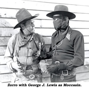 Zorro with George J. Lewis as Moccasin.